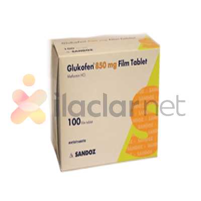 GLUKOFEN RET.850 MG 100 TABLET