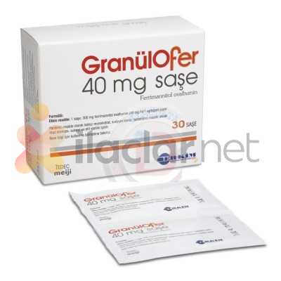 GRANULOFER 40 MG 30 SASE