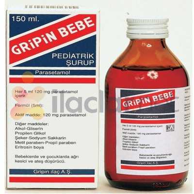 GRIPIN BEBE 120 MG/5 ML 150 ML SURUP