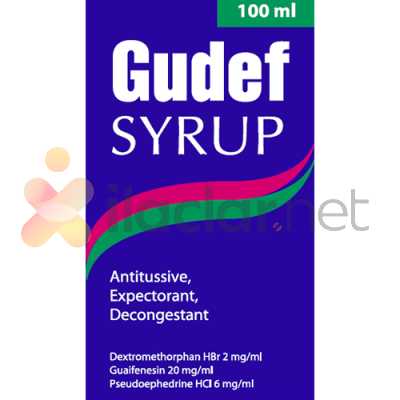 GUDEF SURUP 100 ML