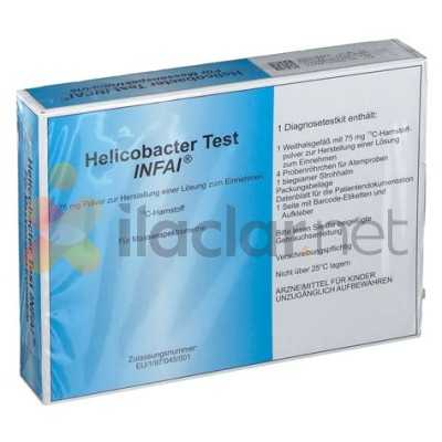 HELICOBACTER TEST INFAI (C-URE) 75 MG 1 SISE