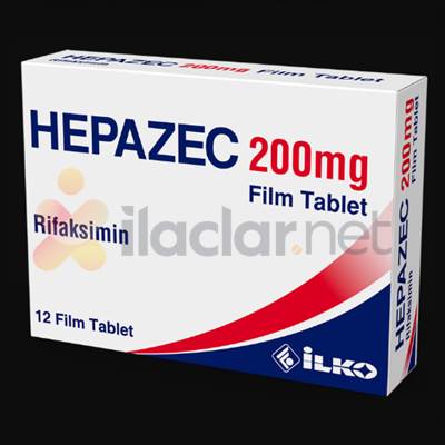 HEPAZEC 200 MG FILM TABLET (12 TABLET)