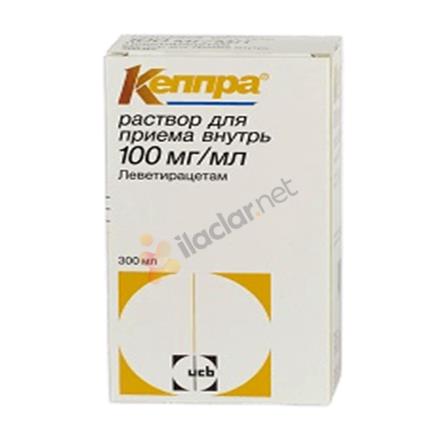 KEPPRA 100 mg/ml oral çözelti 150 ml + 1 enjektör