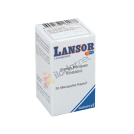 LANSOR 15 mg 30 kapsül