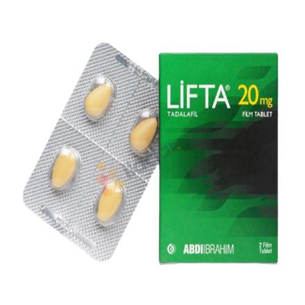 LIFTA 20 mg 2 film tablet