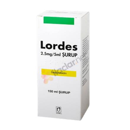 LORDES 2.5 mg/5 ml şurup 150 ml