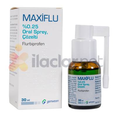 MAXIFLU %0,25 ORAL SPREY, COZELTI (30 ML, 1 SISE)