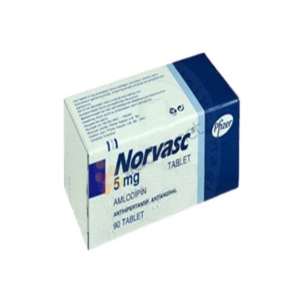 NORVASC 5 mg 90 tablet