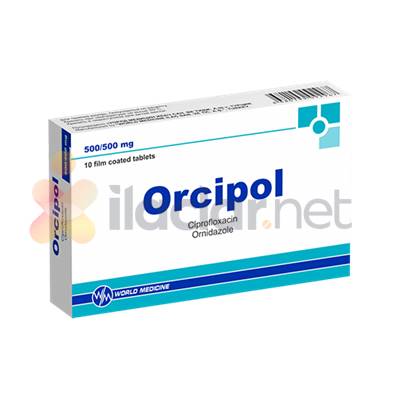 ORCIPOL 500 MG/500 MG 30 FILM TABLET