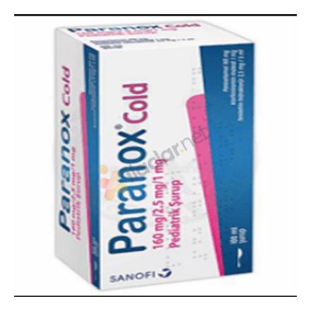 PARANOX COLD pediatrik 100 ml şurup