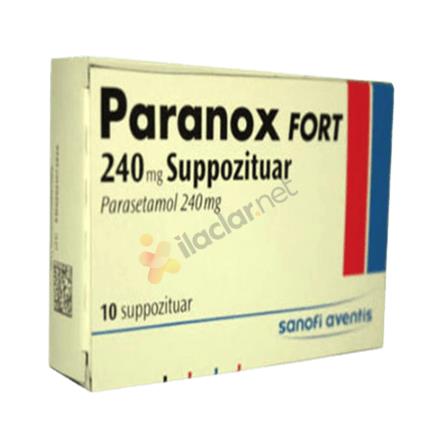 PARANOX FORT 240 mg 10 supozituar