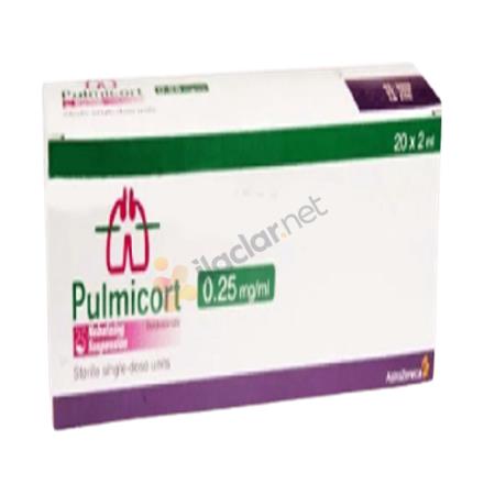 PULMICORT 0.25 mg/ml nebulizer sus. 2ml 20 ampül