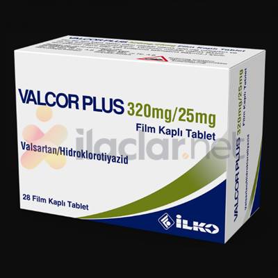 VALCOR PLUS 320/25 MG 28 FILM KAPLI TABLET