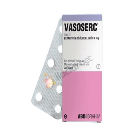 VASOSERC 8 mg 30 tablet {8699514018568}