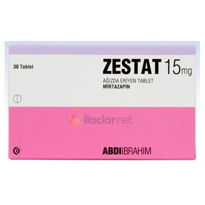 ZESTAT 15 mg 30 ağızda eriyen tablet