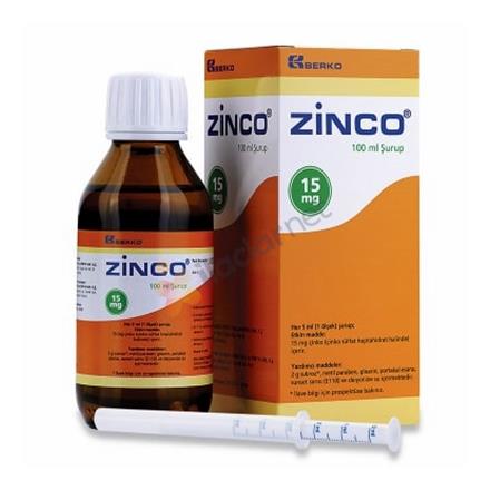 ZINCO 15 mg 100 ml şurup