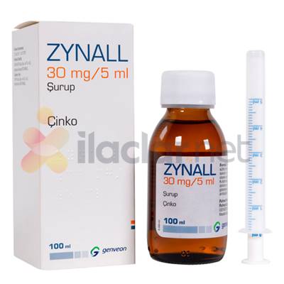ZYNALL 30 mg/ 5 ml şurup (100 ml)
