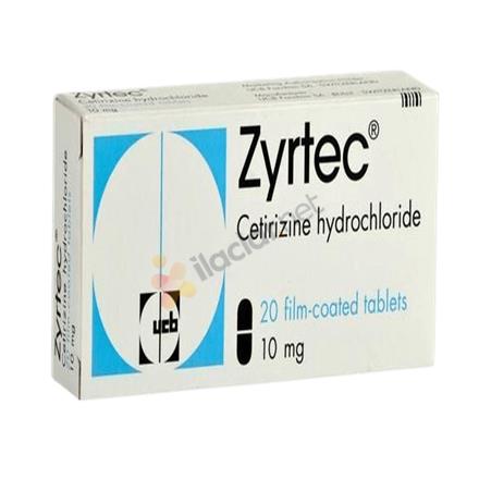 ZYRTEC 10 mg 20 film tablet
