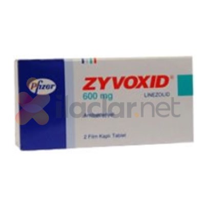 ZYVOXID 600 mg 2 film kaplı tablet